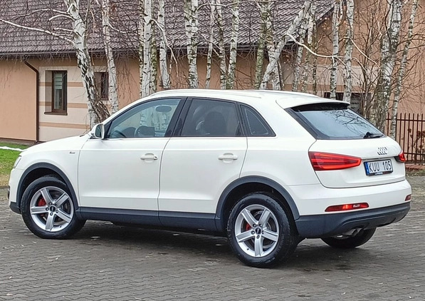 Audi Q3 cena 56000 przebieg: 233047, rok produkcji 2012 z Bielawa małe 596